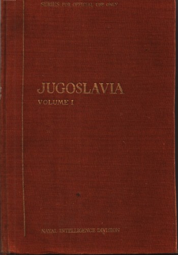 Jugoslavia  : Physical geography / [edited by I. L. Foster].